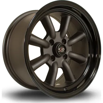 Plechové kolo Disk Rota RKR 15X8 4X100 67,1 ET0, Black