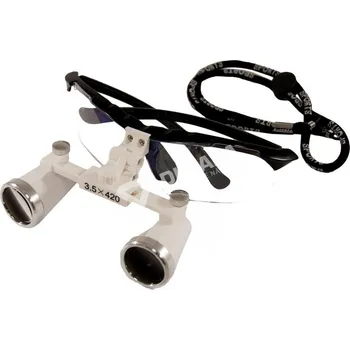 Lupa Binokulární brýlová lupa 3.5x 420mm, pro detailní práci - nastavitelná