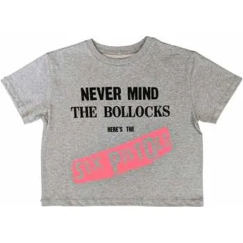 Merch Sex Pistols: The Sex Pistols Ladies Crop Top: Never Mind The Bollocks Original Album (large) L