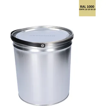 Lak na dřevo Barva antikorozní polomatná na zinek 5 kg béžová zelená