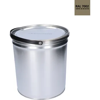 barva a nátěr na dřevo Barva antikorozní polomatná na zinek 5kg olivově-šedá