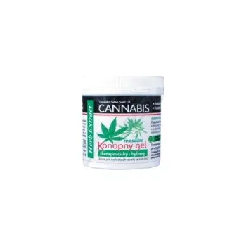 Masážní přípravek HerbExtract Cannabis konopný masážní gel 250ml