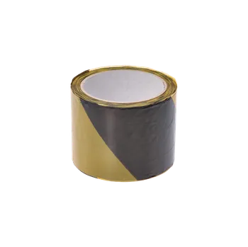 Lepicí páska Páska výstražná žlto-čierna, 80mm x 100m