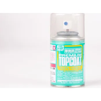 Lak na nehty Mr. Premium Top Coat Semi-Gloss – lak pololesklý (86 ml)