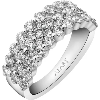 Prsten Prsten z bílého zlata s brilianty - 2,00 ct - ryzost 750 - 129.132