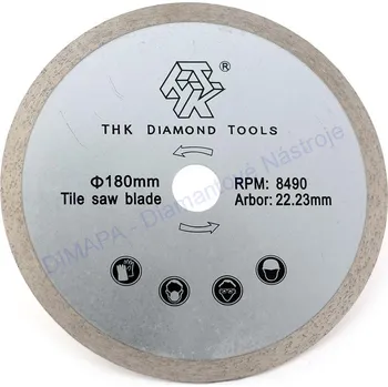 Pilový kotouč 180 mm Diamantový kotouč THK