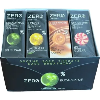 Bonbon Zero Candies Zero mix 4 příchutí 384 g