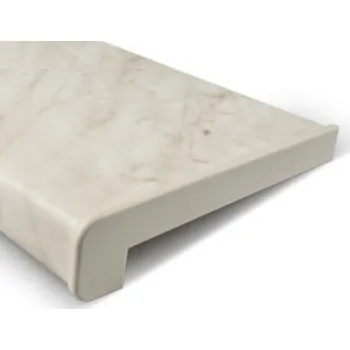 Parapet Vnitřní dřevotřískové parapety - šedý mramor Hloubka: 150