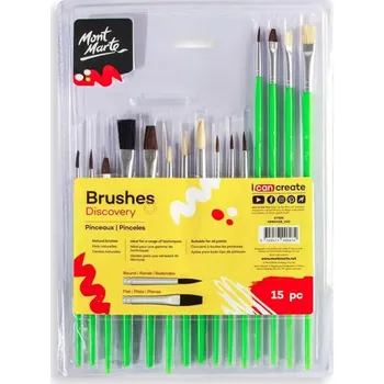 Umělecký štětec MontMarte Sada štětců STUDIO ARTIST č.0008 - 15 ks