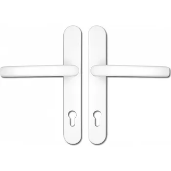 Dveřní kování Klika pro plastové dveře FAB rozteč 92mm