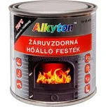 ALKYTON ŽÁRUVZDORNÁ BARVA 750°C - 0,25 L - žáruvzdorná kovářská černá