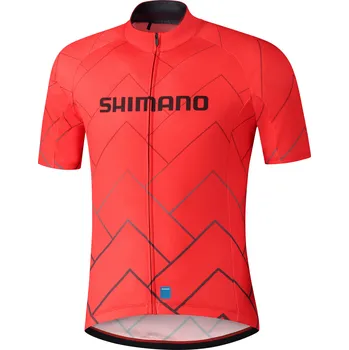 SHIMANO dres Team, červená, L