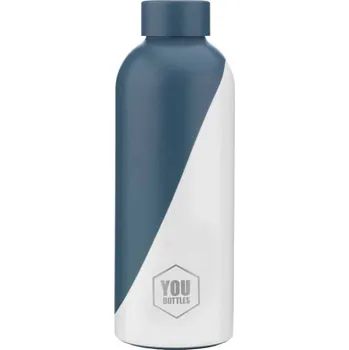 Láhev You Bottles Termoláhev na pití Dual Cross tmavě modrá 500 ml