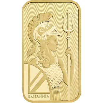 Zlatý slitek 1 oz (trojská unce) The Royal Mint Britannia (Velká Británie)