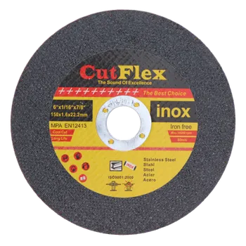 Řezný kotouč Řezný kotouč na ocel a nerez, 150 x 1,6 x 22,2 mm