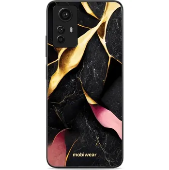 Pouzdro na mobilní telefon Lesklý kryt Mobiwear Glossy - Xiaomi Redmi Note 12S - G021G Černý a zlatavý mramor (Prémiové lesklé pouzdro, obal, kryt Mobiwear Glossy na mobil Xiaomi Redmi Note 12S - G021G Černý a zlatavý mramor, materiál Plast + TPU silikon - krytí po všech stranách,)