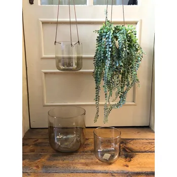 Váza Skleněné vázy z recyklovaného skla Velikost: pr.20x20,5cm