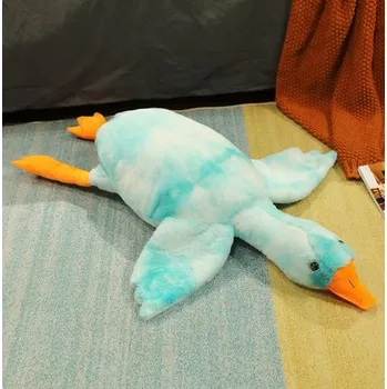 plyšák Čína Husa Pipa plyšová hračka/polštář - 50 cm Barva: modrá