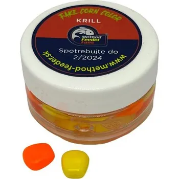 Boilies Face Corn Color Method Feeder Fans 25ml Varianta: Fake Corn Color Krill 14ks 25ml