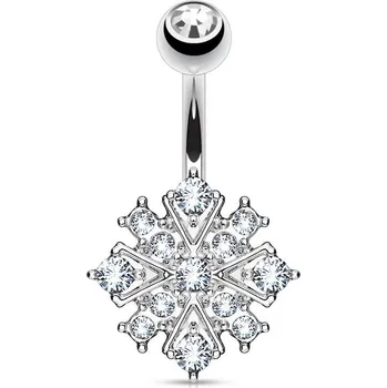 Piercing Piercing do pupíku - vločka
