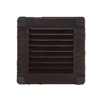 Stropní ventilátor Větrací mřížka 100x100 hnědá