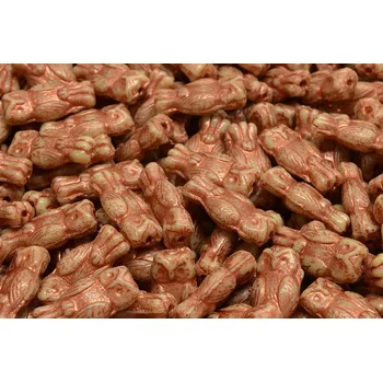 Dětské navlékací korálky Korálky Sovička č.30 (15x7mm)