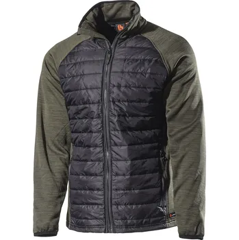 Pánská casual bunda LBRADOR SWEDEN Omnio Hybrid olivová pánská pracovní bunda 3XL