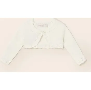 kojenecké pletené bolerko smetanové Mayoral 318-14 velikost 80