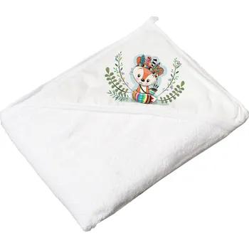 Osuška s kapucí 100x100 cm Tega Baby Wild & Free