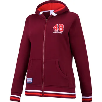Dámská mikina HONDA mikina TOKYO 23 Zip dámská red - XL