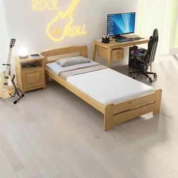 Postel Maxi Postel Petra z masivu 90 x 200 cm - barva Borovice