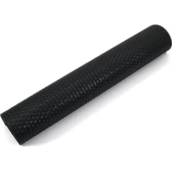 Příslušenství pro plot Černá plastová ratanová stínící rohož \"umělý ratan\" (role) - délka 300 cm a výška 90 cm