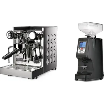 Kávovar Rocket Espresso Appartamento TCA, white + Eureka Atom 60, black