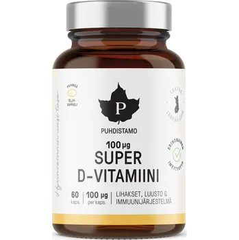 Puhdistamo Super D-Vitamiini 4000 IU
