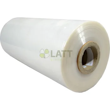 Obalový materiál Strojní strečová fólie 500mm, průtažnost: 150% 17um 16Kg - Transparentní