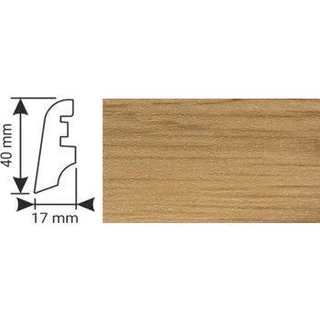 soklová lišta K - Produkt K-Produkt lišta KP40 13044 Dub