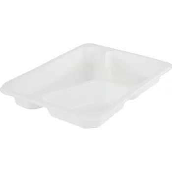 Jídelní hůlka Think`n pack Plastová zatavovací miska 3D bílá 227/178/30 TnP 50ks