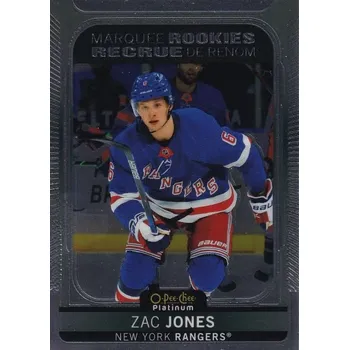 Karetní hra Insert RC karta ZAC JONES 21-22 OPC Platinum Marquee Rookies číslo 211