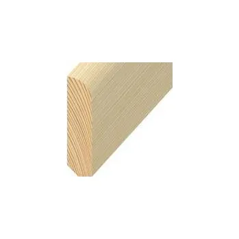 soklová lišta NOVÁK Podlahová - soklová lišta 36x9 smrk surový, 2,5m FK S3609C