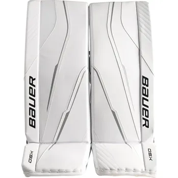Chránič nohou Betony Bauer S23 GSX Goal Pad Senior WHITE Velikost: 35"+1"