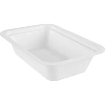 Jednorázové nádobí Vegware Miska na salát z cukrové třtiny 500ml 190/130/45mm 50ks