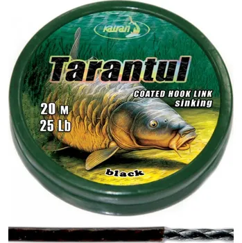 Rybářská šňůra Katran ztužená návazcová šňůrka Coated braided hook links TARANTUL 20m Velikost: 25 lb