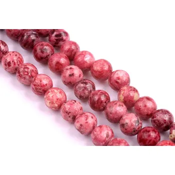 Korálek Minerál Rodonit č.149 (8mm)