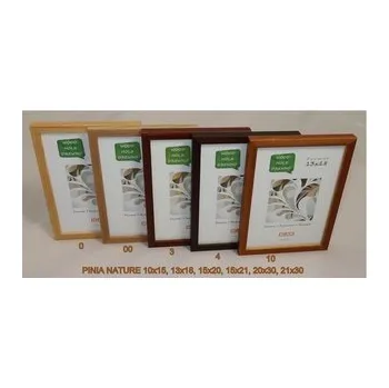 Rám na obraz Dřevěný 13x18 Pinia, přírodní