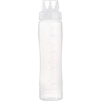 Láhev ARAVEN dávkovací láhev se třemi tryskami 0,5 l, transparentní