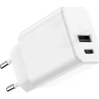 Univerzální napájecí adaptér TBL-2412 USB-A/USB-C 3 A bílý