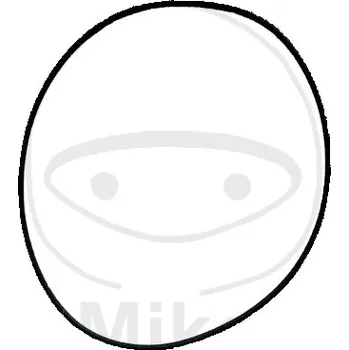 Automobilové těsnění Těsnění hlavy válce ATHENA M751807570094 vnitřní 1.78X75.7 mm