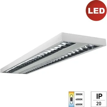 LED stropní svítidlo E2 42 W 5300 lm 3000-6000 K bílé/šedé
