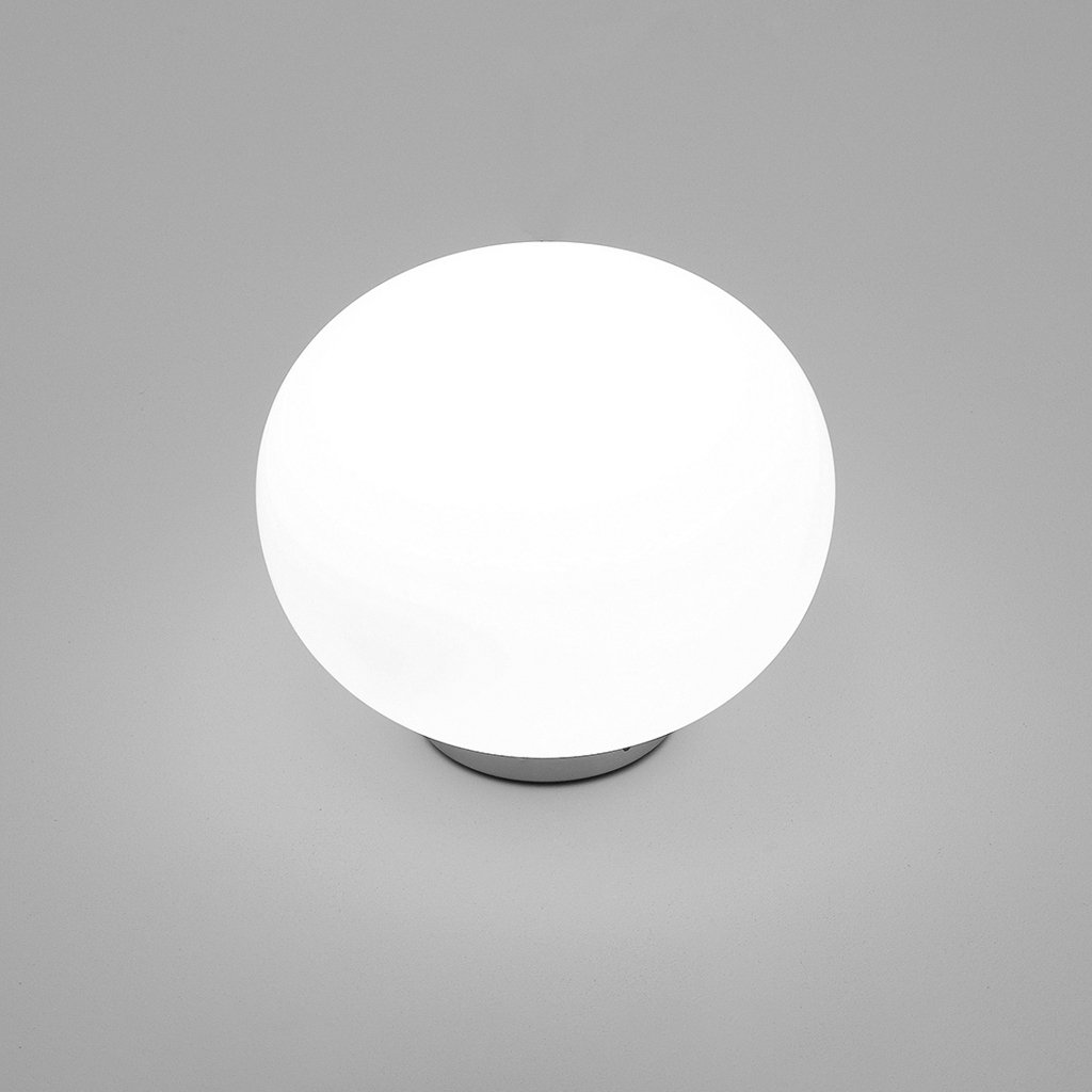 LUXCAMBRA Skleněná stolní lampička Moon Table 2 Barva: Bílá 3046