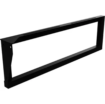 Držák na ručník Bemeta Konzole umyvadlová s držákem ručníků pravá, 490 mm, zátěž 50 kg, černá 201541060